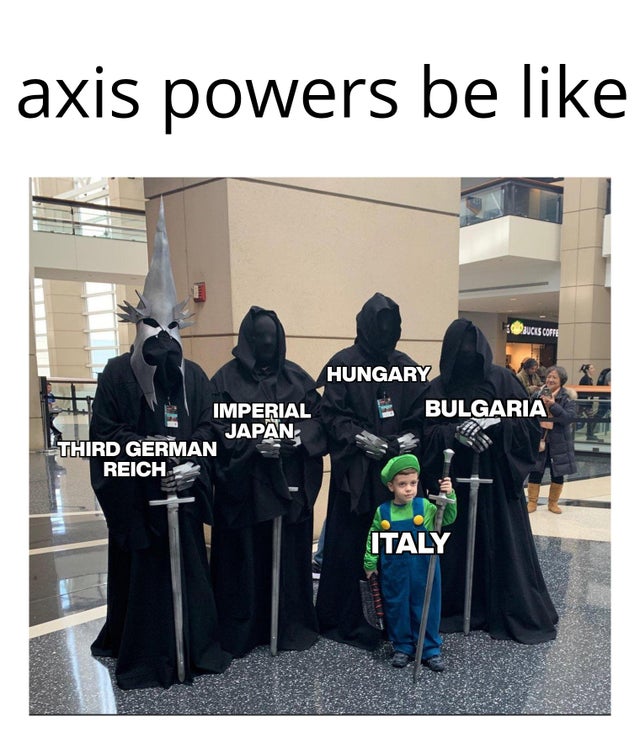 Axis powers meme